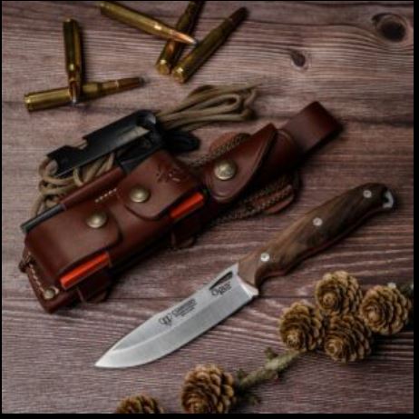 Cudeman Ness Wolf 208-L inkl. Lederscheide